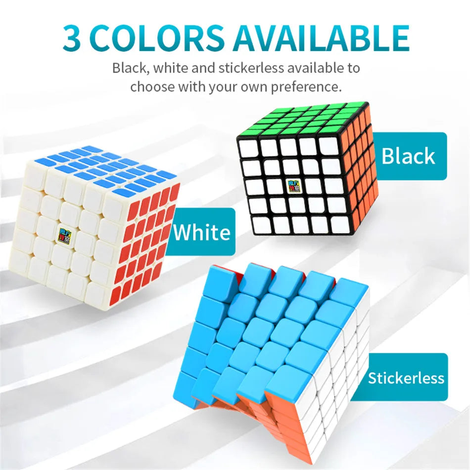 MoYu Meilong Speedcube Black Sticker 6x6x6 7x7x7 8x8x8 Cube Magic 4x4 5x5 6x6 7x7 8x8 Speed Puzzle  Educational Toy Children