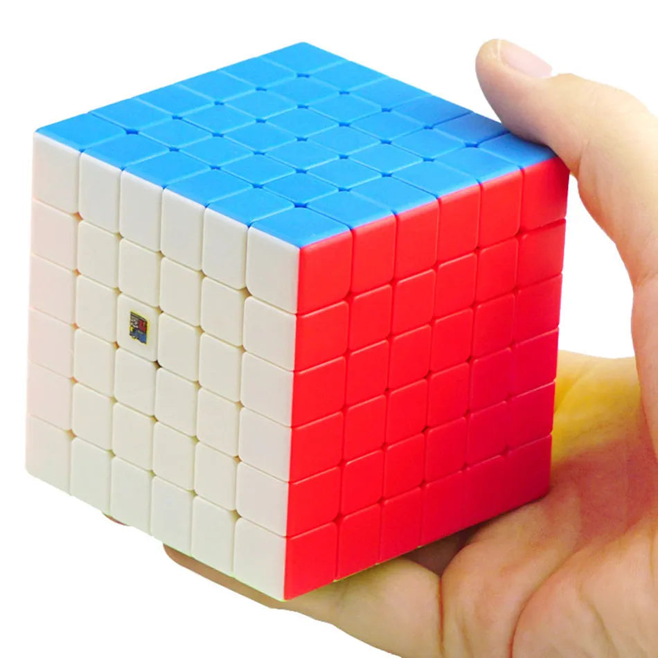 MoYu Meilong Speedcube Black Sticker 6x6x6 7x7x7 8x8x8 Cube Magic 4x4 5x5 6x6 7x7 8x8 Speed Puzzle  Educational Toy Children