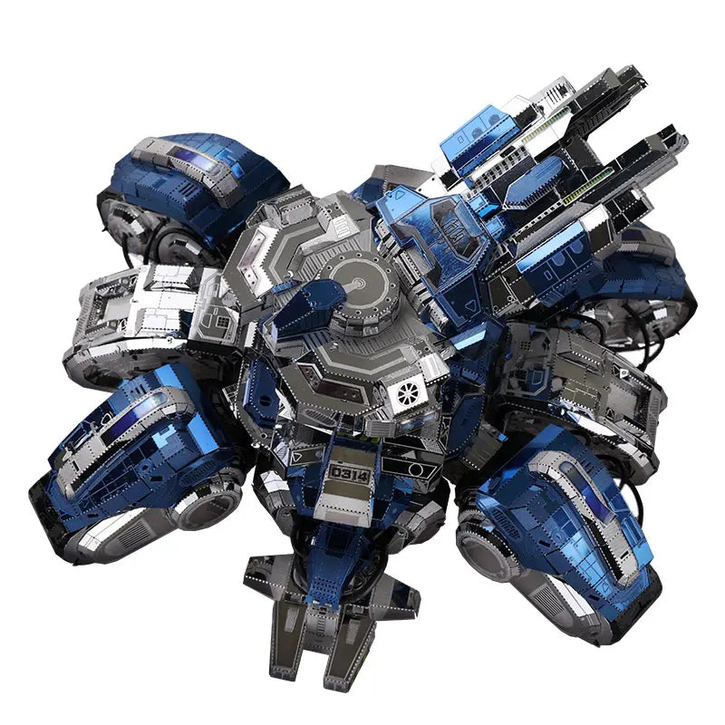 3D Metal Puzzle Model Star Craft 2 Siege Tank DIY 3D Laser Cut Assemble Jigsaw Toys  decoration GIFT For Adult