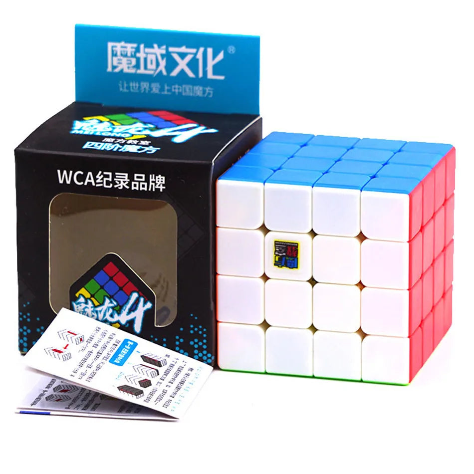 MoYu Meilong Speedcube Black Sticker 6x6x6 7x7x7 8x8x8 Cube Magic 4x4 5x5 6x6 7x7 8x8 Speed Puzzle  Educational Toy Children