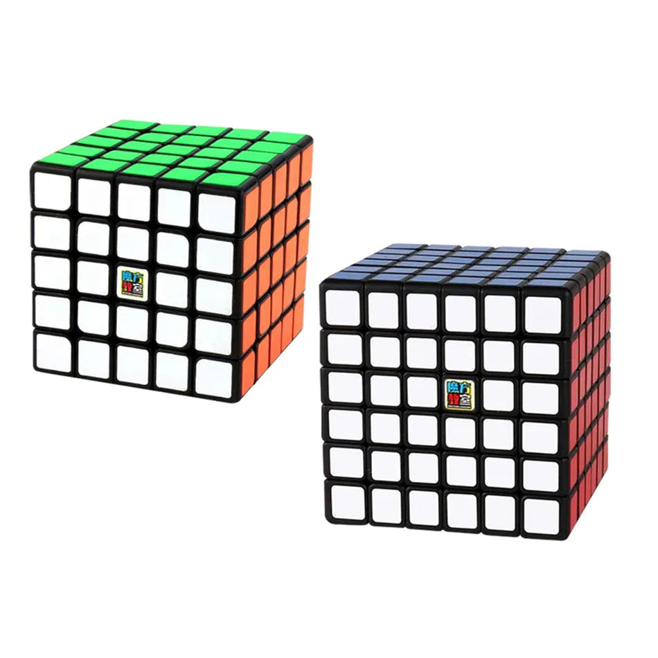 MoYu Meilong Speedcube Black Sticker 6x6x6 7x7x7 8x8x8 Cube Magic 4x4 5x5 6x6 7x7 8x8 Speed Puzzle  Educational Toy Children