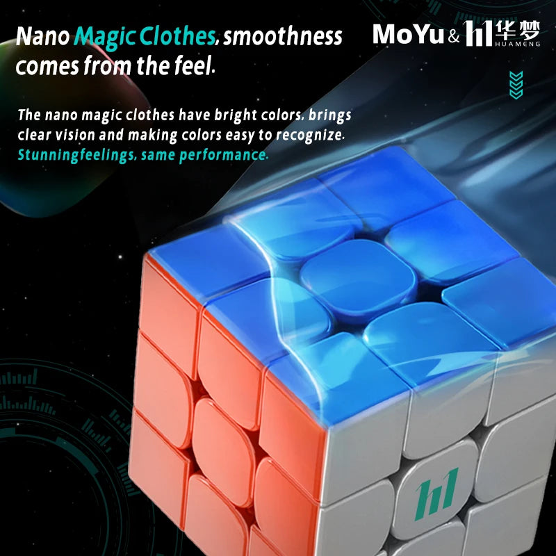 [Picube] MoYu HuaMeng YS3M World Record Design 3x3x3 core Magnetic cube Professional Speed 3x3 cube cubing Puzzle Toys