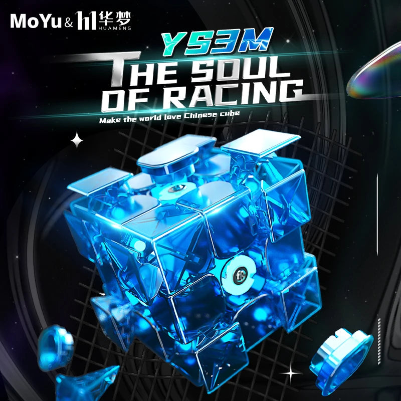 [Picube] MoYu HuaMeng YS3M World Record Design 3x3x3 core Magnetic cube Professional Speed 3x3 cube cubing Puzzle Toys