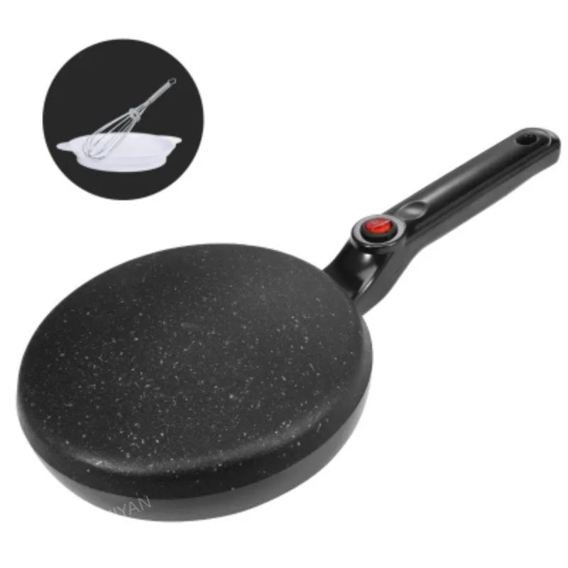 Electric Crepe Maker Breakfast Pizza Baker Pancake Baking Pan Non-stick Griddle Chinese Spring Roll Cooking Pan