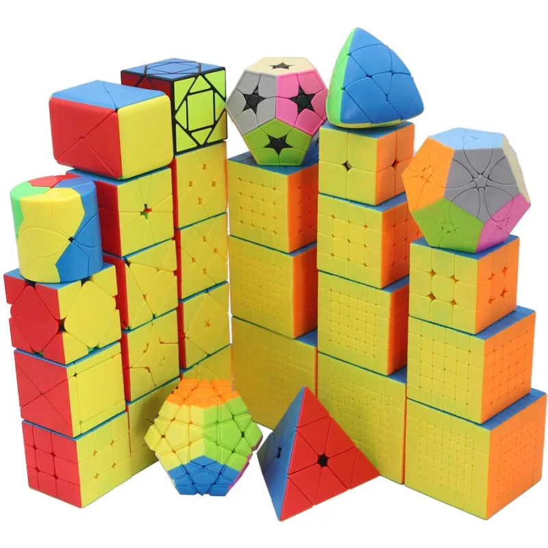 MOYU Meilong Series Speed Magic Cube 2x2 3x3 4x4 5x5 6x6 7x7 8x8 Polaris Puzzle Magic Cube Education Learnning Cubo Magico Toys