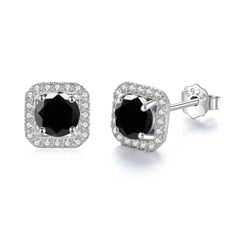 JoyceJelly 8H8A Cut D Color VVS Moissanite Diamond Stud Earrings Luxury Sterling 925 Silver Jewelry For Women Wholesale Price