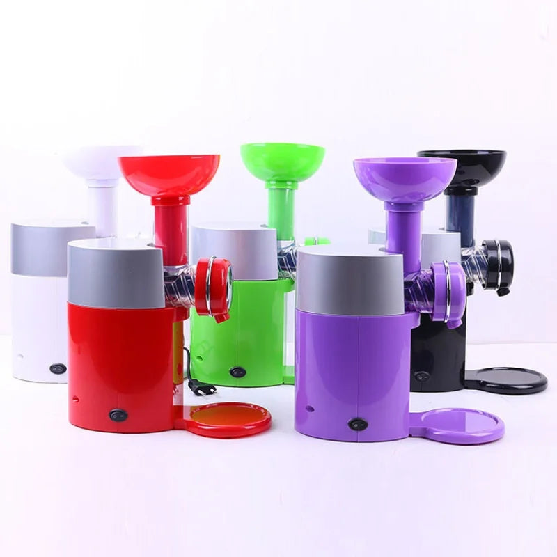 Household Kitchen Ice Cream Machine DIY Making Fruit Cone Frozen Dessert Maker Homemade Summer Heat Relief Popsicles Automatic