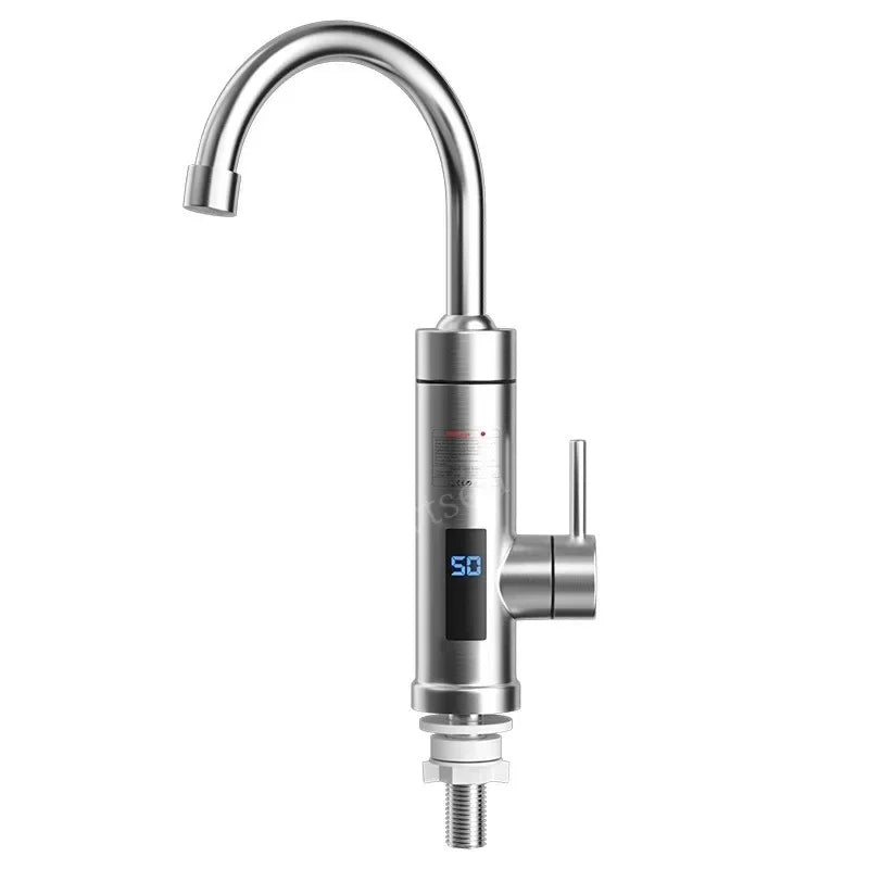 3000W 220V Electric Kitchen Water Heater Tap Instant Hot stainless steel Water Faucet Heater Cold Heating Faucet