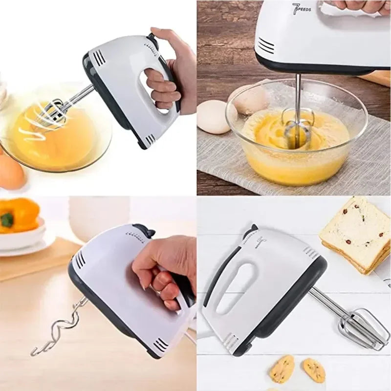 100W 7-Speeds Electric Mixer Egg Beater handheld Food Mixers Eggs Stiring blender Kitchen Cooking Tools For Baking Stirrer 220V