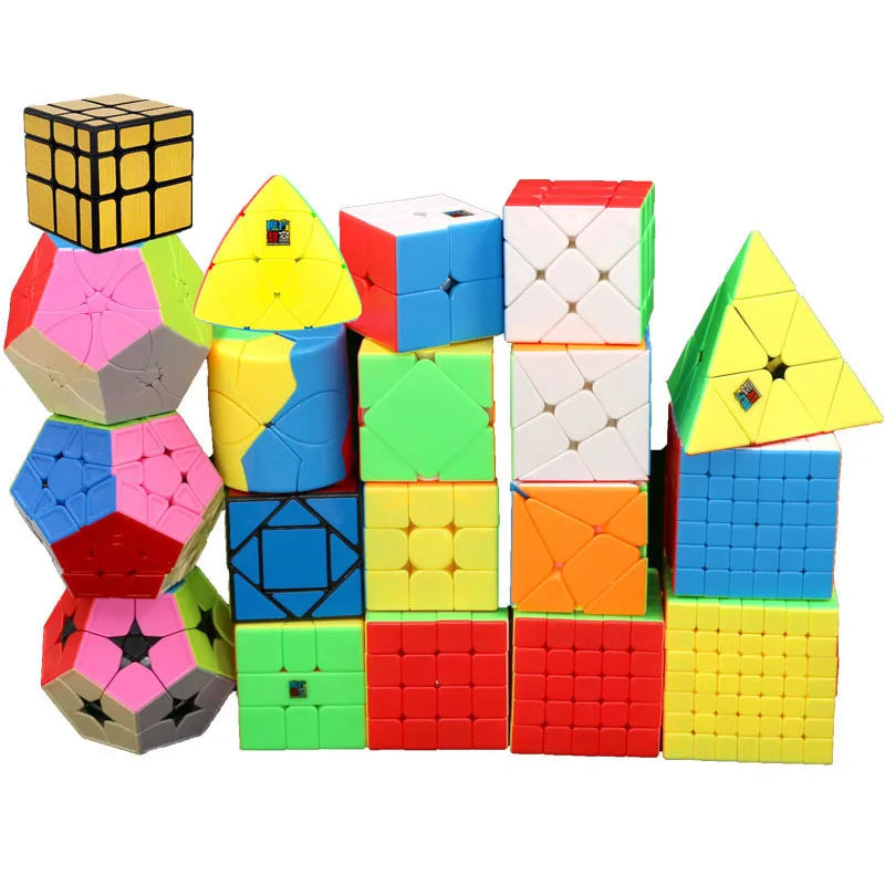 MOYU Meilong Series Speed Magic Cube 2x2 3x3 4x4 5x5 6x6 7x7 8x8 Polaris Puzzle Magic Cube Education Learnning Cubo Magico Toys