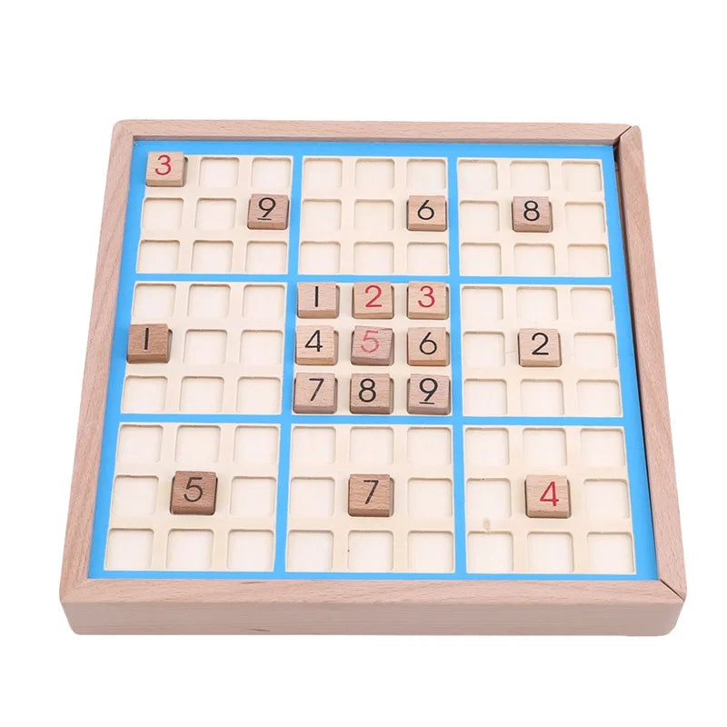 Sudoku Crosswords Montessori Wooden Educational Digits Inference logic Games Latin Square Math Puzzles Number Place Games Toys