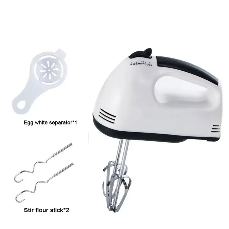 100W 7-Speeds Electric Mixer Egg Beater handheld Food Mixers Eggs Stiring blender Kitchen Cooking Tools For Baking Stirrer 220V